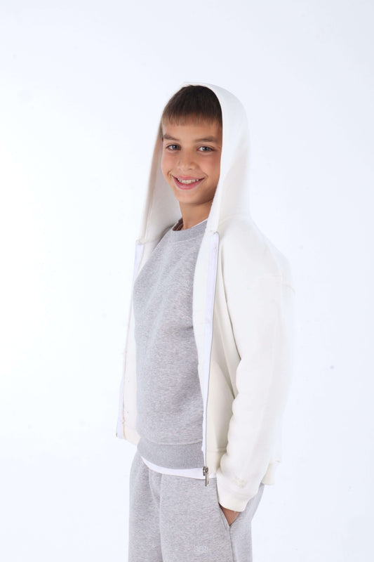 Cream Snowflake Jacket