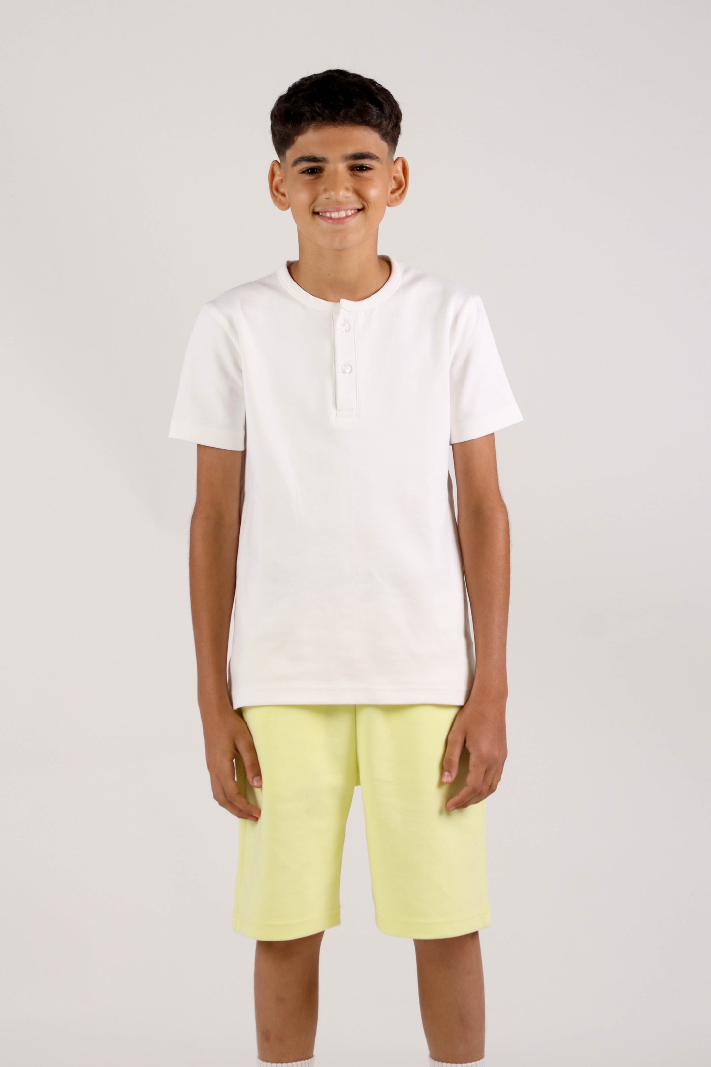Henley White T-shirt