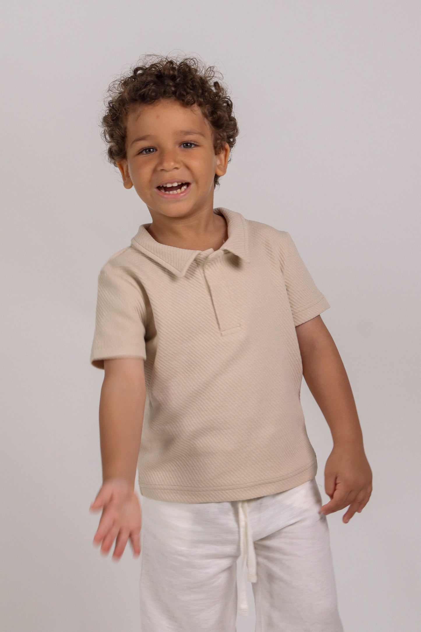 Latte Polo T-shirt