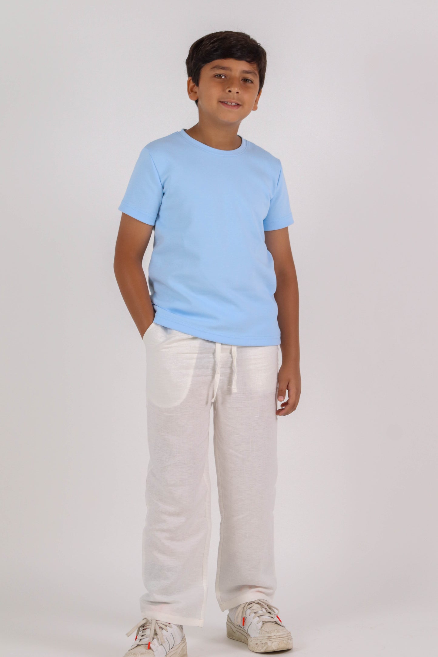 White Linen Pants