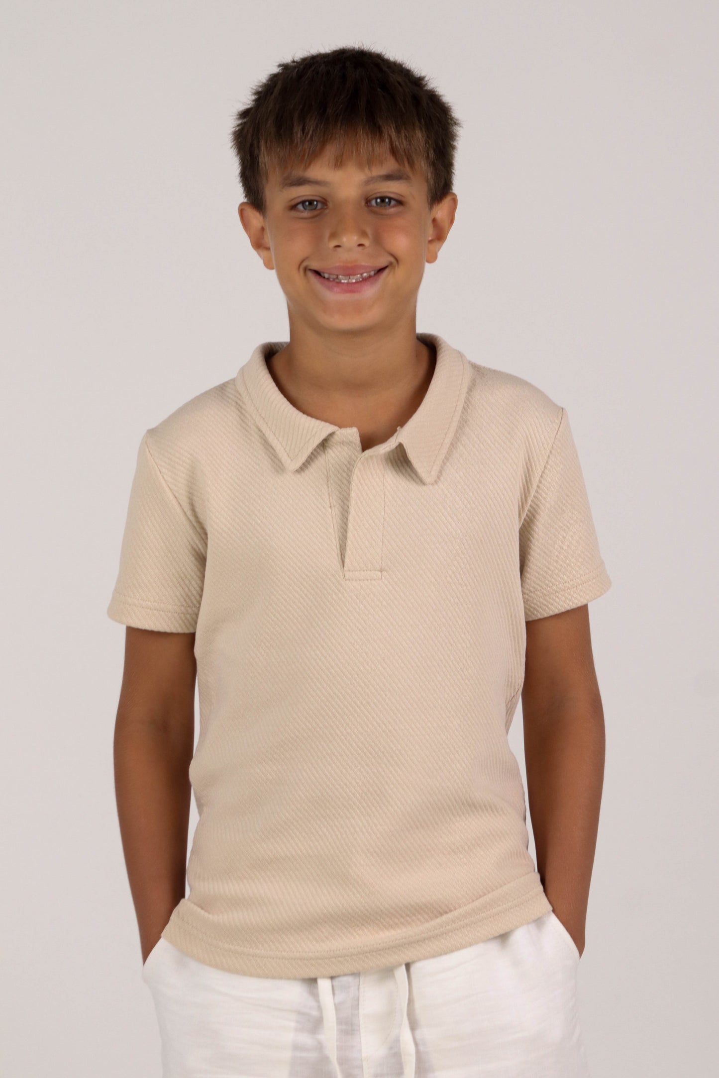 Latte Polo T-shirt