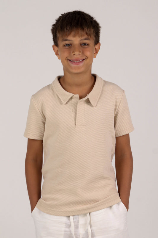 Latte Polo T-shirt