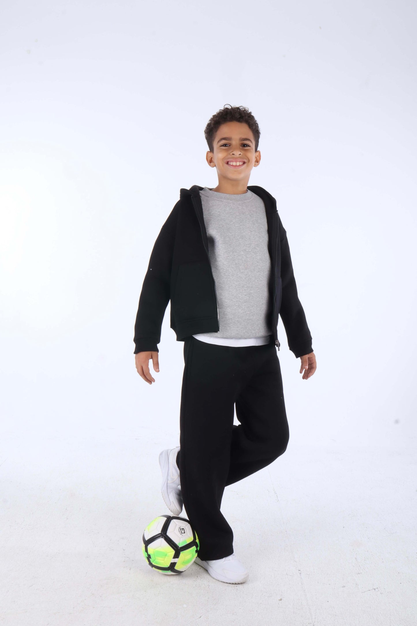 Black Explorer Zip-up