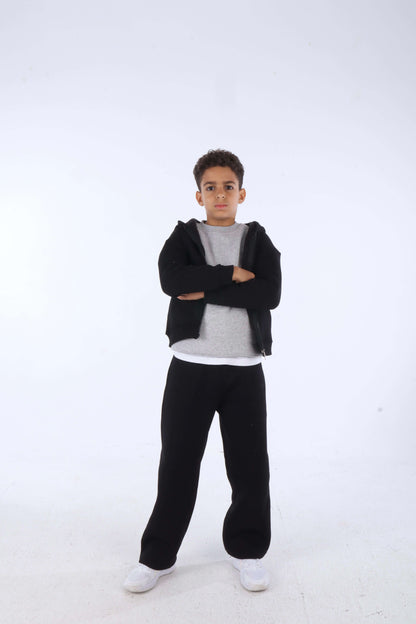 Black Explorer Zip-up