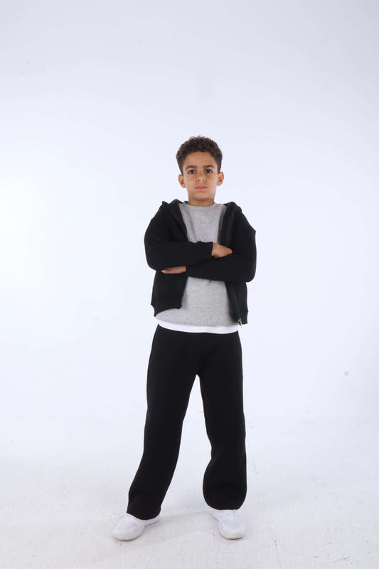 Black Explorer Zip-up