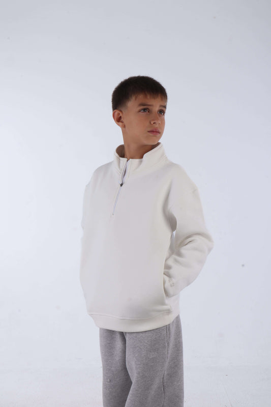 Cream Breaze Quarter Zip