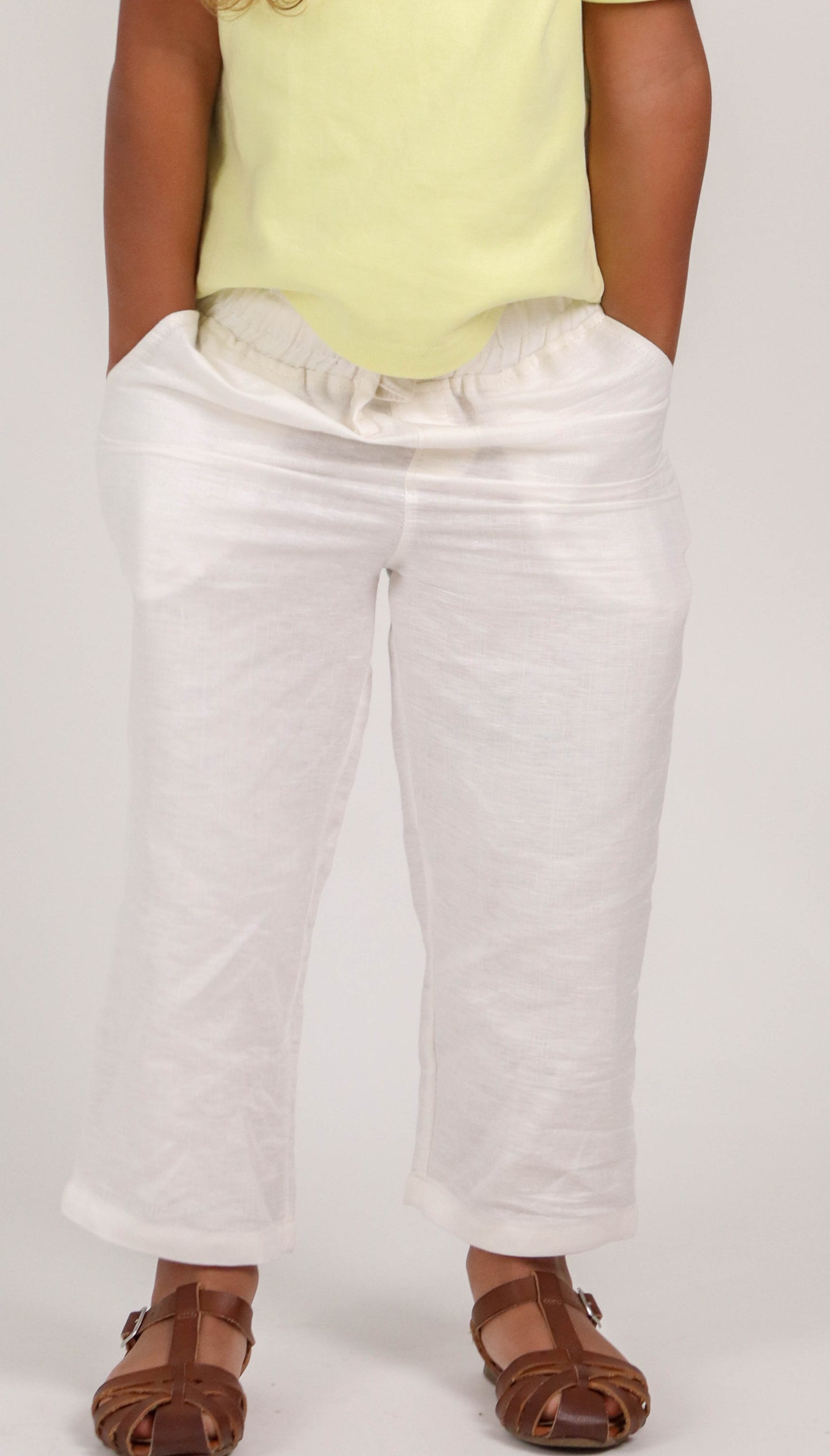 White Linen Pants
